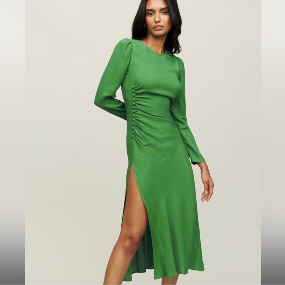 Freda dress Kelly green